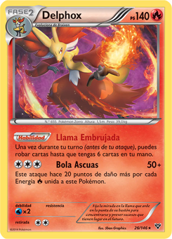 Carta de Delphox