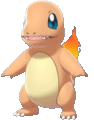Imagen de Charmander en Pokémon Espada y Pokémon Escudo