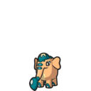 Icono de Cufant en Pokémon Escarlata y Púrpura