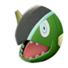 Icono de Basculin raya blanca variocolor en Leyendas Pokémon: Arceus