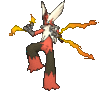 Imagen de Mega-Blaziken en Pokémon X, Pokémon Y, Pokémon Rubí Omega, Pokémon Zafiro Alfa, Pokémon Sol, Pokémon Luna, Pokémon Ultrasol y Pokémon Ultraluna