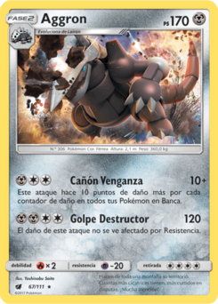 Carta de Aggron