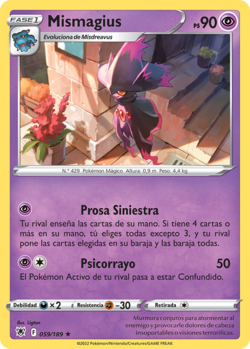 Carta de Mismagius