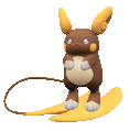 Imagen de Raichu de Alola en Pokémon Escarlata y Pokémon Púrpura