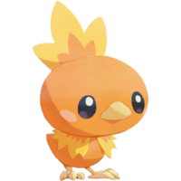 Torchic en Pokémon Café ReMix.
