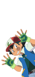 Ash en la instantánea de Pokémon GO.