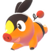 Icono de Tepig en Leyendas Pokémon: Z-A