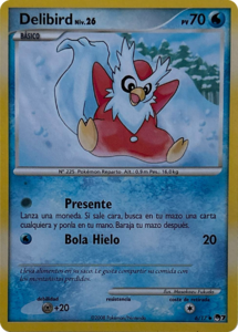Versión de la carta en POP Series 7.