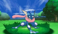 Greninja, nuevo Pokémon de tipo agua/siniestro, evolución de Frogadier.