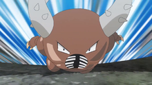 Pinsir usando golpe.