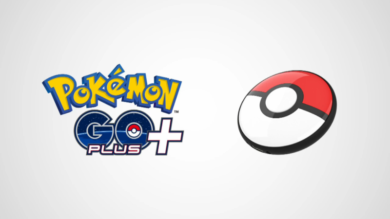 Archivo:Logotipo e ilustración del Pokémon GO Plus +.png