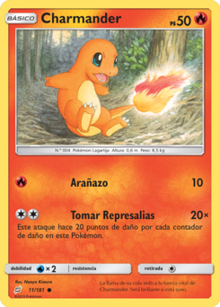 Carta de Charmander