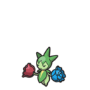 Icono de Roselia en Pokémon Diamante Brillante y Perla Reluciente