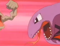 Arbok usando placaje.