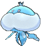 Imagen de Jellicent macho en Pokémon X, Pokémon Y, Pokémon Rubí Omega, Pokémon Zafiro Alfa, Pokémon Sol, Pokémon Luna, Pokémon Ultrasol y Pokémon Ultraluna