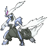 Imagen de Kyurem blanco inactivo variocolor en Pokémon X, Pokémon Y, Pokémon Rubí Omega, Pokémon Zafiro Alfa, Pokémon Sol, Pokémon Luna, Pokémon Ultrasol y Pokémon Ultraluna