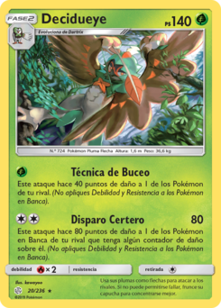 Carta de Decidueye