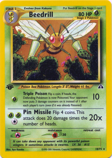 Archivo:Beedrill (Neo Discovery TGC).png