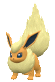 Imagen de Flareon en Pokémon Escarlata y Pokémon Púrpura