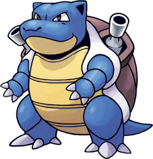 Blastoise en Pokémon Mundo misterioso: Equipo de rescate rojo y Equipo de rescate azul.