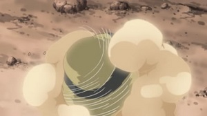 Krokorok usando excavar.
