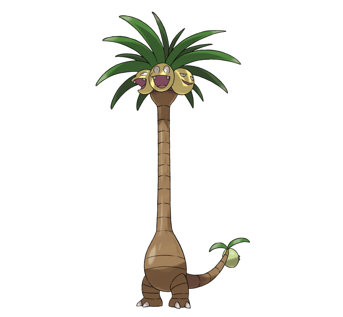 Exeggutor de Alola WikiDex, la enciclopedia Pokémon