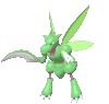 Imagen de Scyther variocolor macho en Pokémon Espada y Pokémon Escudo