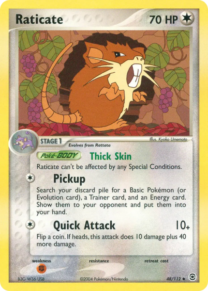 Archivo:Raticate (FireRed & LeafGreen TCG).png