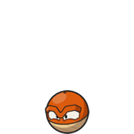 Icono de Voltorb de Hisui en Pokémon Escarlata y Púrpura