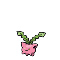 Icono de Hoppip en Pokémon Diamante Brillante y Perla Reluciente