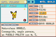 INFO. POKéMON