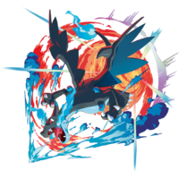 Ilustración de Mega-Charizard X