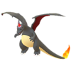Charizard con gorro de fiesta rojo