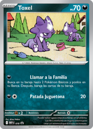 Carta promo de Toxel