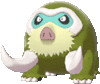 Imagen de Mamoswine variocolor hembra en Pokémon Espada y Pokémon Escudo