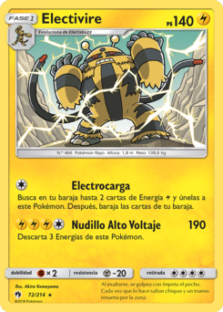 Carta de Electivire