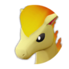 Icono de Ponyta en Leyendas Pokémon: Arceus
