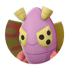 Icono de Dustox hembra variocolor en Leyendas Pokémon: Arceus