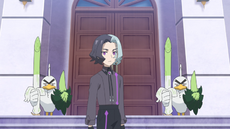 Sirfetch’d custodiando la entrada.