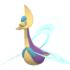 Imagen de Cresselia variocolor en Pokémon Diamante Brillante y Pokémon Perla Reluciente