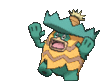 Imagen de Ludicolo variocolor macho en Pokémon X, Pokémon Y, Pokémon Rubí Omega, Pokémon Zafiro Alfa, Pokémon Sol, Pokémon Luna, Pokémon Ultrasol y Pokémon Ultraluna