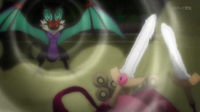 Noivern de Ash usando supersónico.