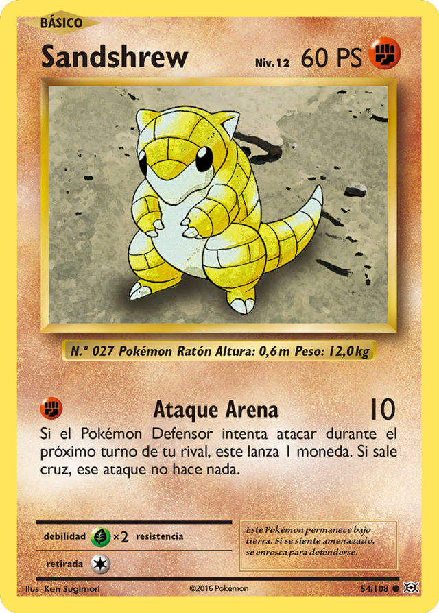 Sandshrew (Evoluciones TCG) - WikiDex, la enciclopedia Pokémon