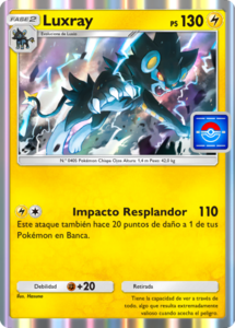 Versión Promo de la carta en las cartas Promo-B