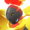 Icono de Armarouge variocolor en Leyendas Pokémon: Z-A