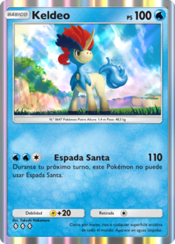 Carta de Keldeo
