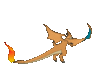 Imagen posterior de Mega-Charizard Y en Pokémon X, Pokémon Y, Pokémon Rubí Omega, Pokémon Zafiro Alfa, Pokémon Sol, Pokémon Luna, Pokémon Ultrasol y Pokémon Ultraluna