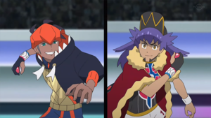 Leon/Lionel enfrentando a Roy.