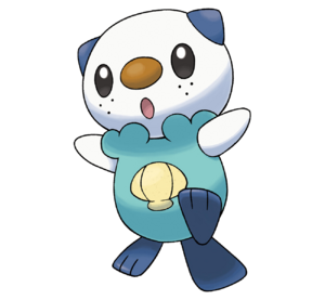 Oshawott en Leyendas Pokémon: Arceus.