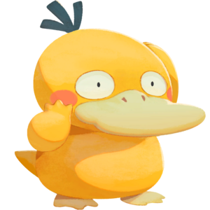 Psyduck en Pokémon Café ReMix.